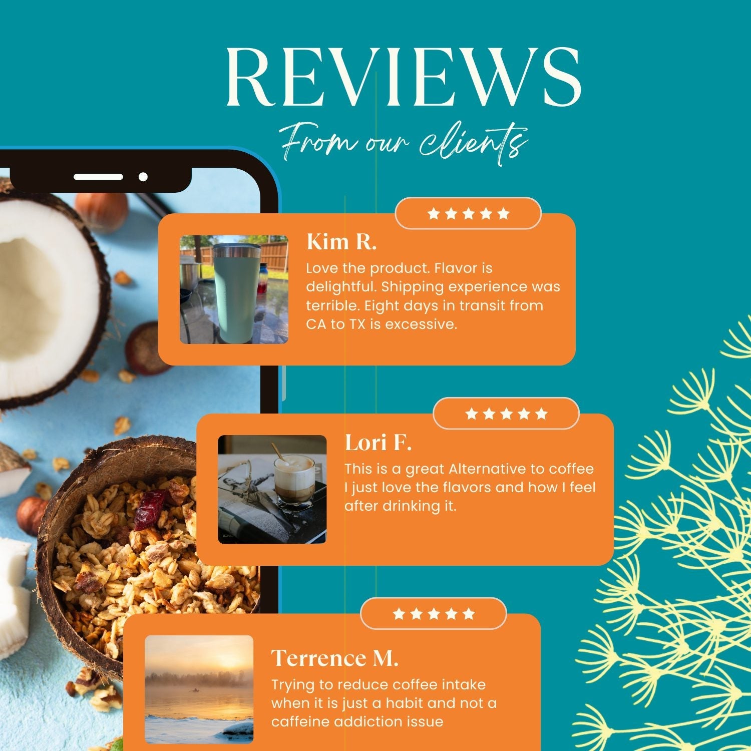 Dandelion Vanilla Nut Herbal Coffee