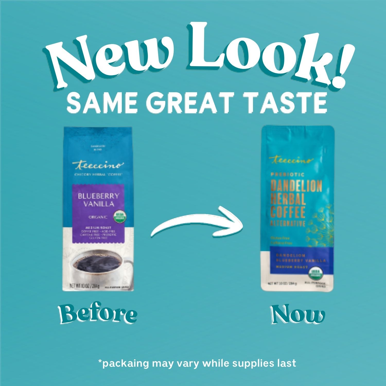 Blueberry Vanilla Chicory Herbal Coffee