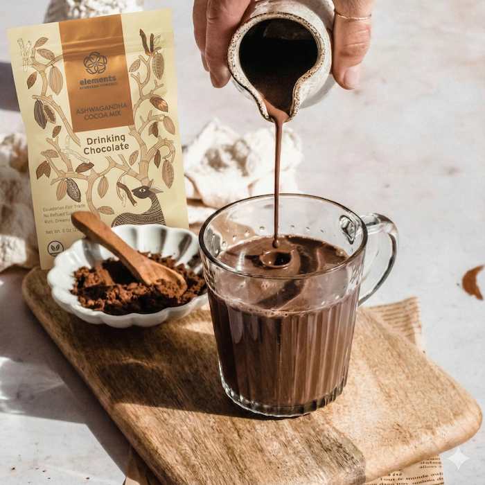 Ashwagandha Hot Chocolate