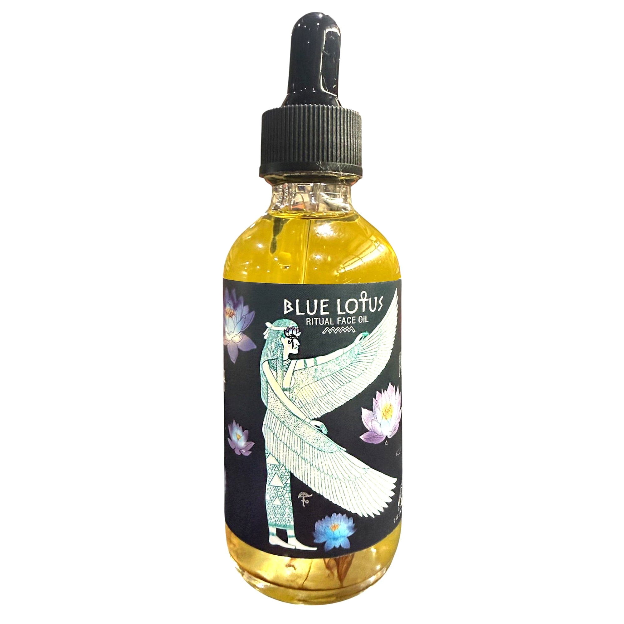 Blue Lotus Ritual Face Oil | Sacred Egyptian Elixir for Glow, Deep Calm & Spiritual Awakening |  Infused With Moringa 🩵🌿| Nourish & Awaken